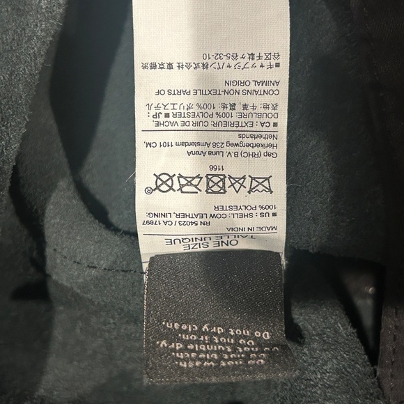 Banana Republic Tote East-West Pebbled Cow Leather Black 14x15 Unstructured Soft - Picture 12 of 13